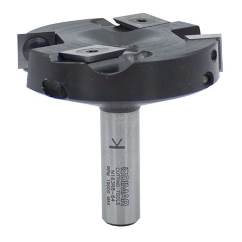 Dimar Surfacing Router Cutter 2-35/64 1/2 Shank N163R8-64