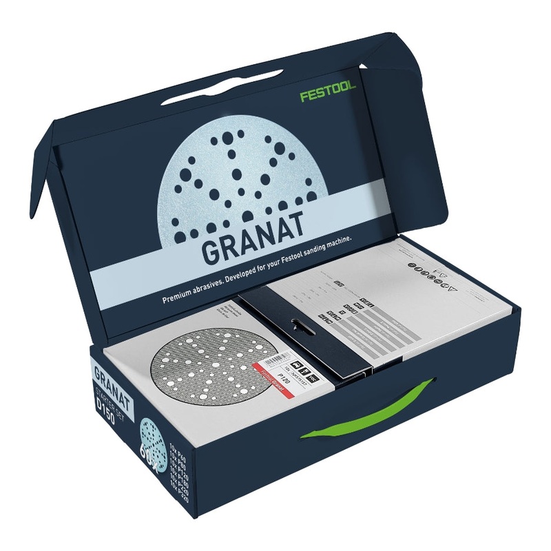 Festool 6 Inch Granat Assortment STF D150/48 GR-Set 578166