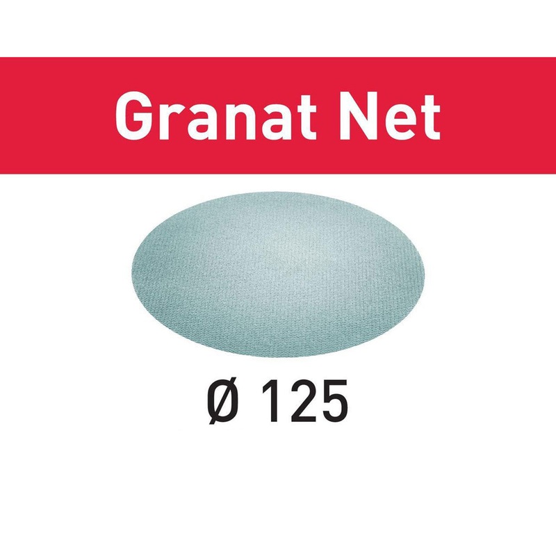 Festool Granat Net Abrasive Discs for 125mm Sanders 203***