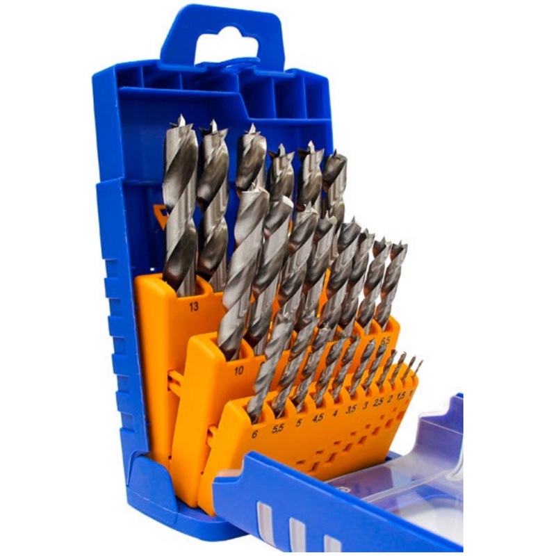 Fisch Tools HSS Brad Point Drill Bit Sets 013G002*