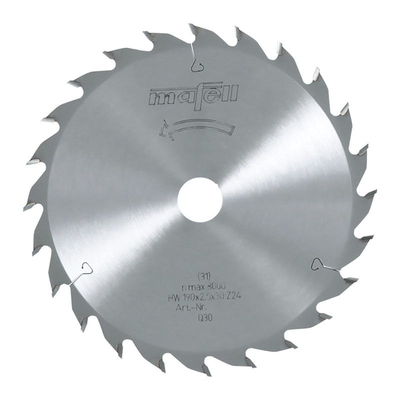 Mafell Crosscut Circular Saw Blade 168mm x 24T with 20mm Bore 092478