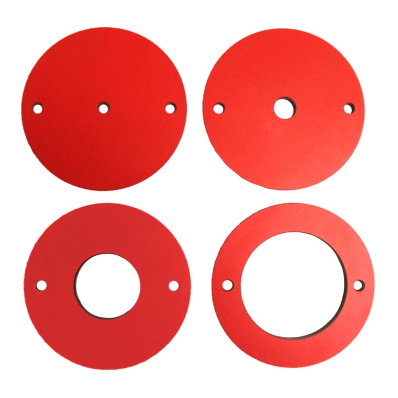 SawStop 4 pc Phenolic Insert Ring Set For Router Plates RT-PIR