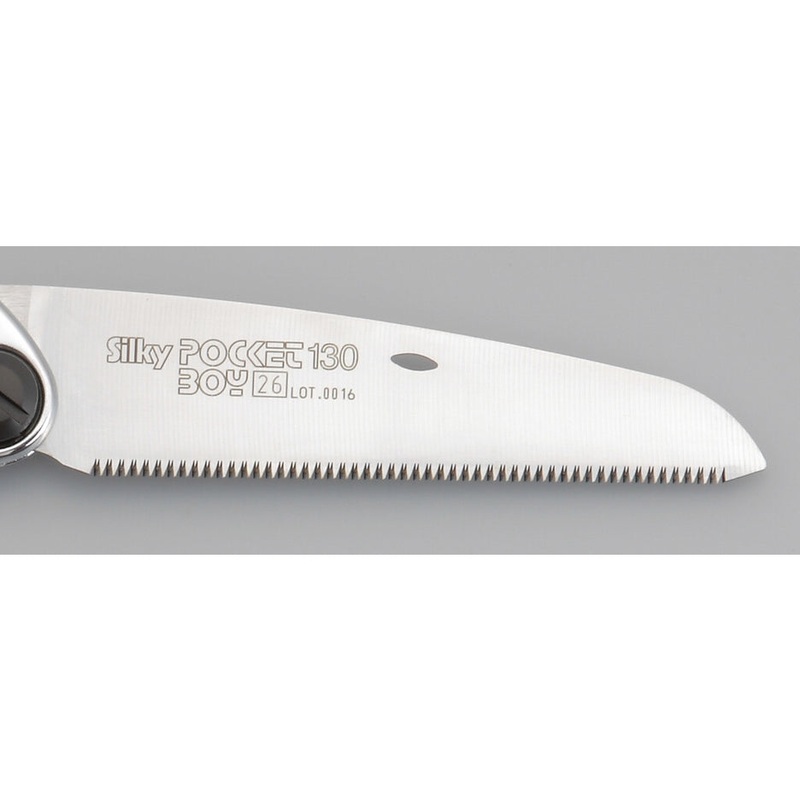 Silky Saws Japanese Folding Handsaw with Extra-Fine Teeth Pocketboy 130 344-13