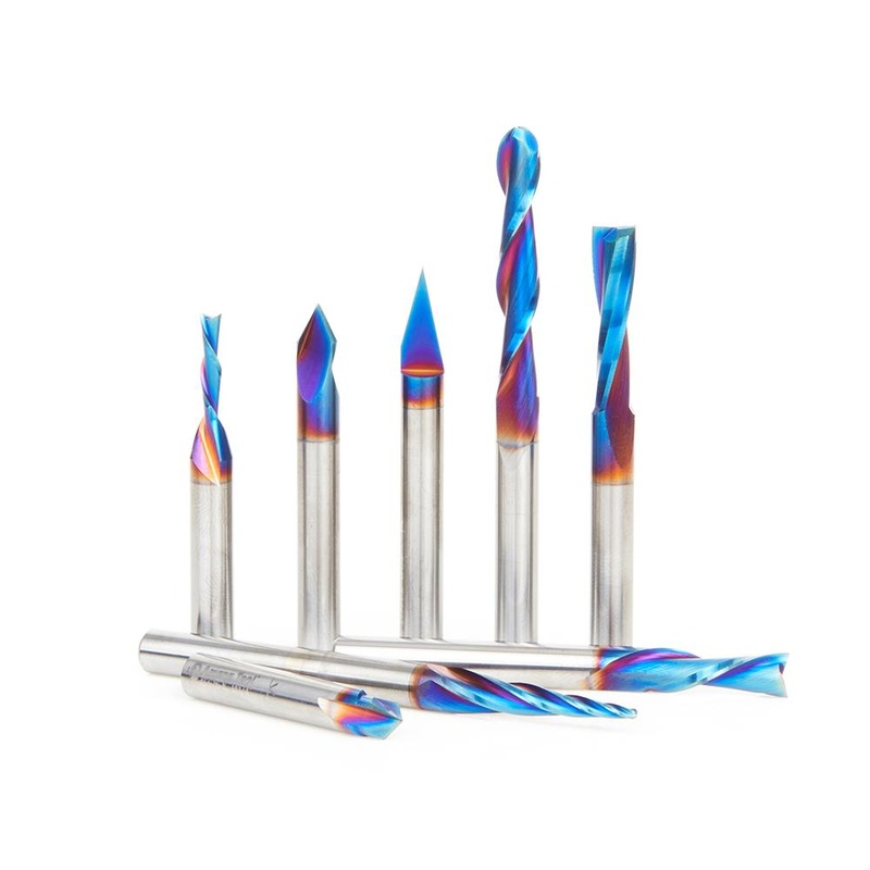 Amana 8 Piece Router Bit Set General Purpose AMS-221-K