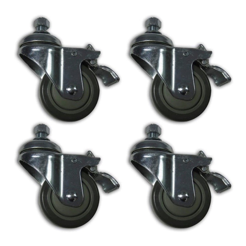 SuperMax Swivel Caster Wheels with Brake 98-0130