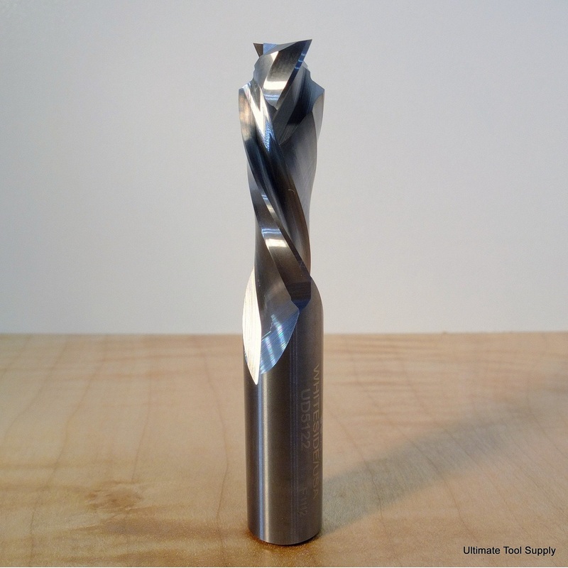 Whiteside Compression Spiral Router Bits Solid Carbide Compression Spiral Router Bits UD2102