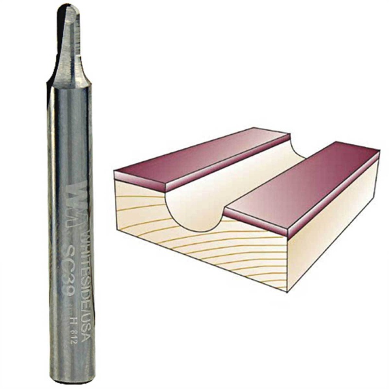 Whiteside Veining Router Bits Solid Carbide Veining Router Bits SC**