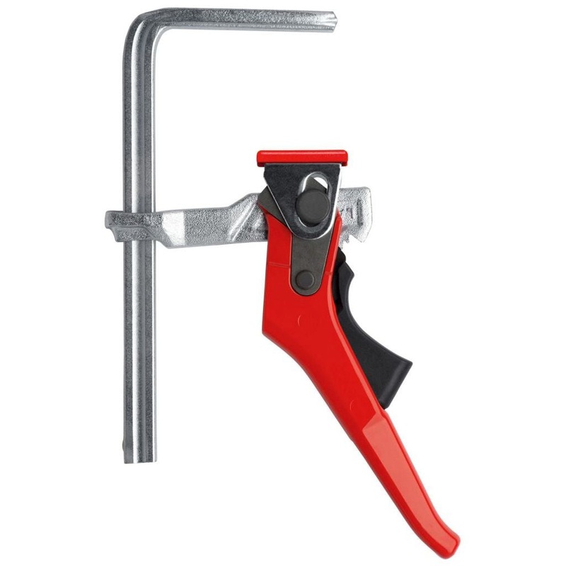 Bessey Quick Clamp Ratcheting 6-5/16 Inch for Guide Rails GTR16S6H