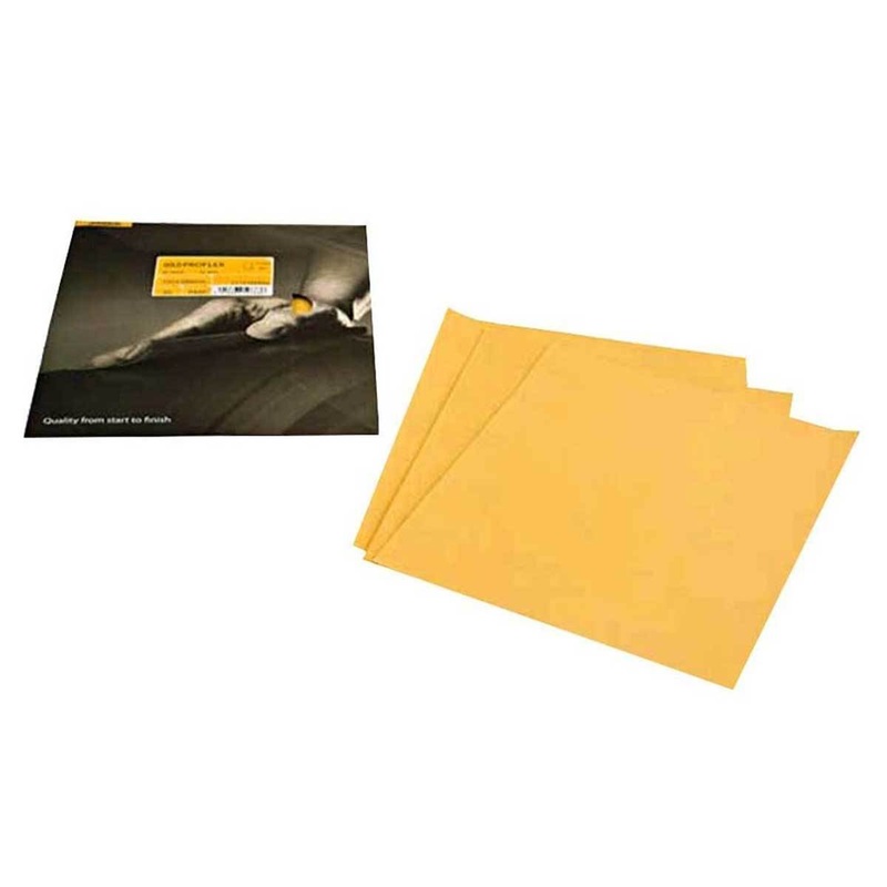 Mirka Gold Proflex Abrasive Paper 9 x 11 Inch Gold Proflex Abrasive Paper 23-104-***