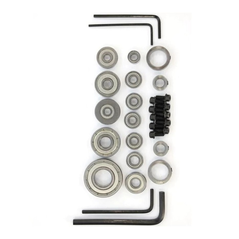 Whiteside Bearing Accessory Kit With Bearings Lock Collars And Screws Bb701