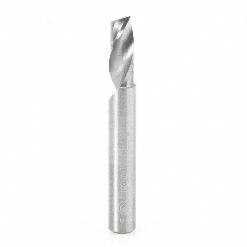 Amana D 1/4 Inch O-Flute Upcut Router Bit 51402