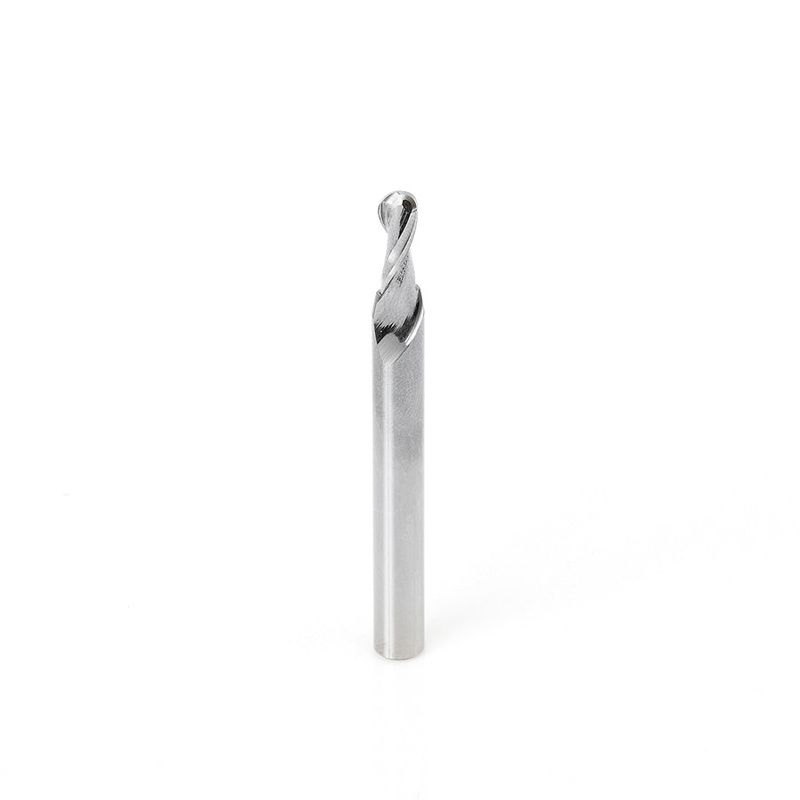 Amana D 3/16 Inch Ball Nose Upcut Spiral Router Bit 46424