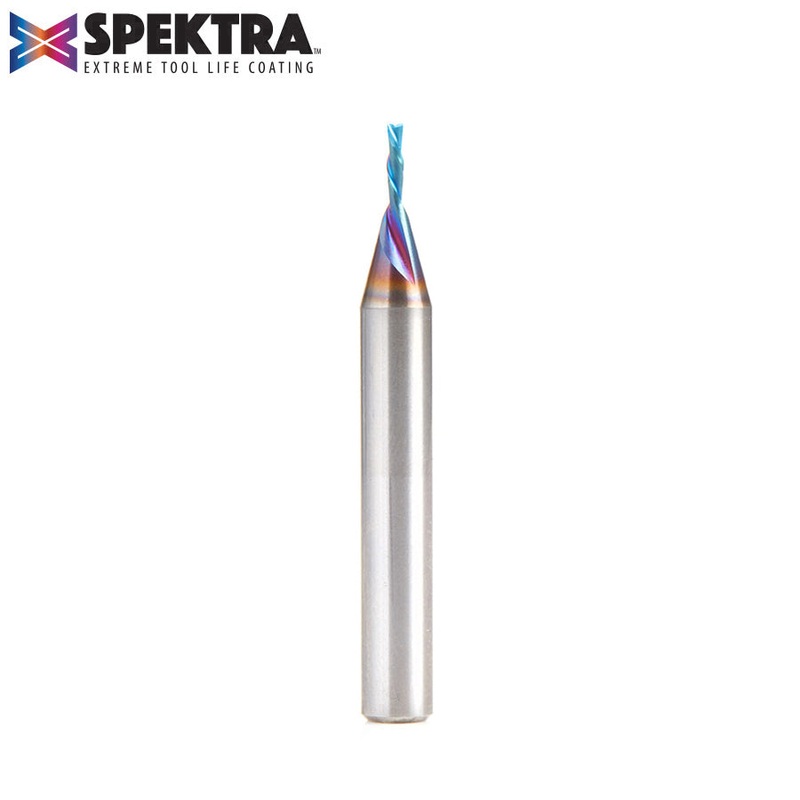 Amana Downcut Spiral Router Bit D 1/16 Inch Spektra Coated 46233-K