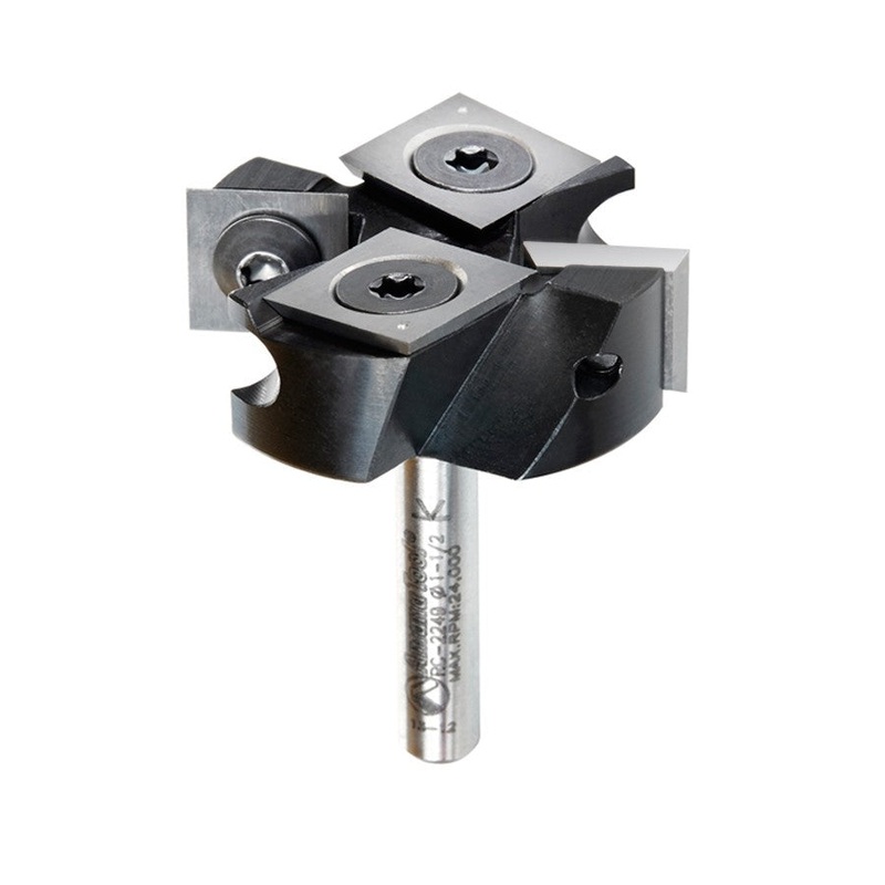 Amana SPOILBOARD 2+2 1-1/2D 1/4 SHK RC-2249