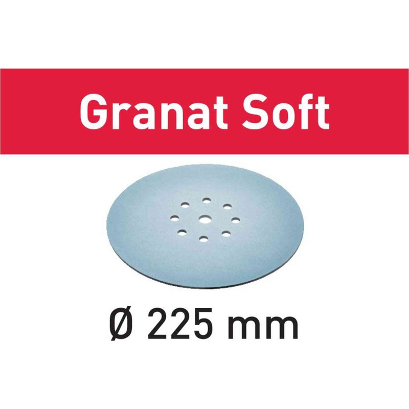 Festool Granat Soft Abrasive Discs for LHS 225 20422*
