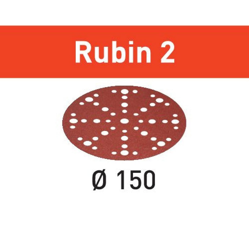 Festool Rubin 2 Abrasive Discs for 150mm Sanders 5751**
