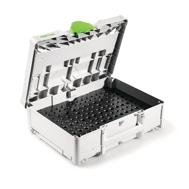 Festool Sys3 M 137 Systainer for D 8/12mm Shank Router Bits SYS3-OF D8/D12 576835