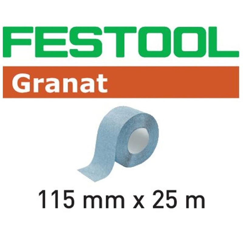 Festool Granat Abrasive Roll 115mm x 25m Roll P60 201104