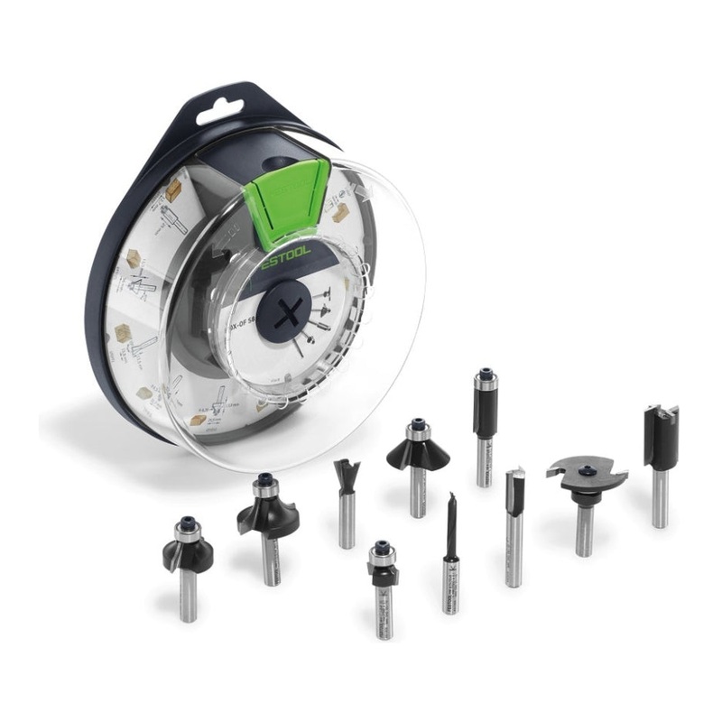Festool Router Bit Assortment in Box Box-OF HW S8 Mix 498979