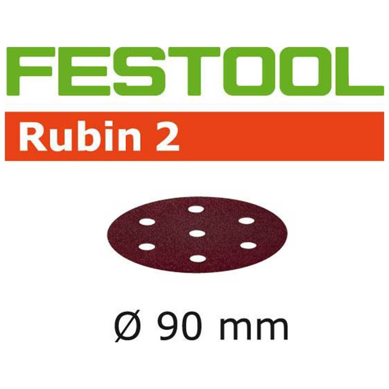 Festool Rubin 2 Abrasive Discs for RO 90 P40 499077