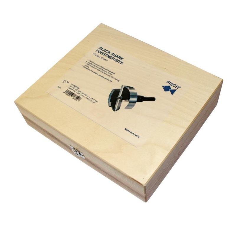 Fisch Tools Black Shark Forstner Bit Set 16-piece 031BSI016K