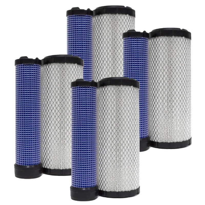 4PK Air Filter Kit for Kawasaki FX651 FX691V FX730V FX751V FX801V FX850V FX1000V