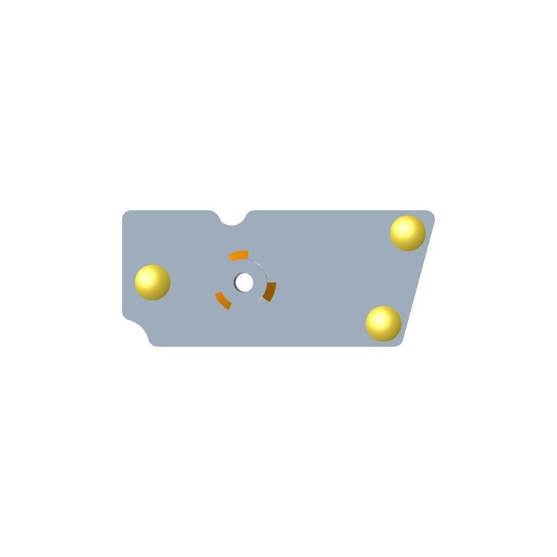 Toro 125-5072 Frame Plate Kit