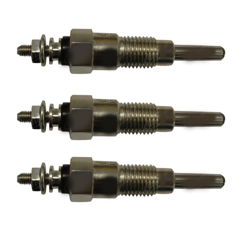 3 GLOW PLUGS Fits John Deere Fits JD HINOMOTO AT110814 6101-8321-00