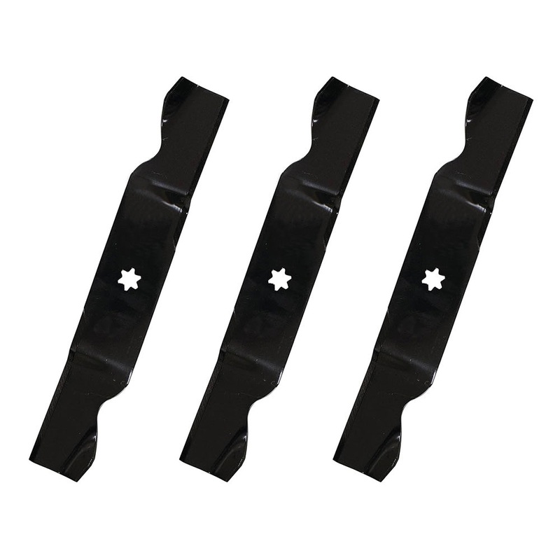 Set of 3 18-1/2 x 6 Point Star MTD 742-0677 54 Rider