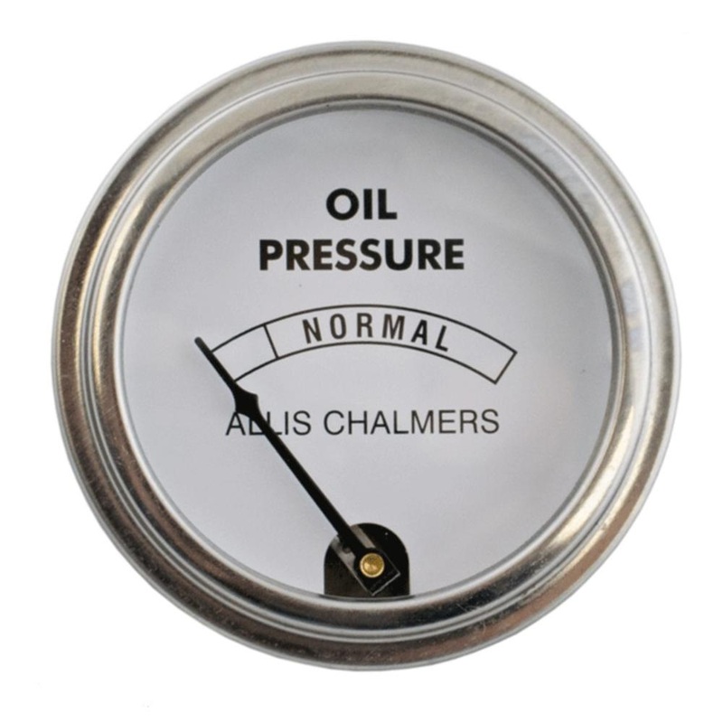 OIL GAUGE A U UC D15 D17 WD45 DSL D19 DASH MOUNT Fits Allis CHALMERS 262