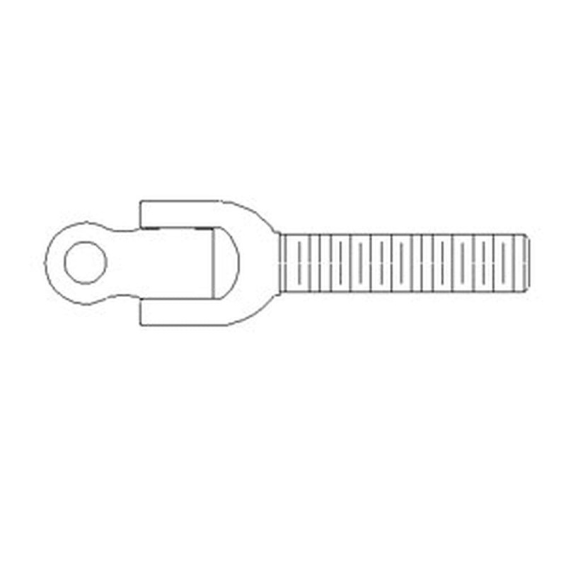 Top Link – Center Link End Front Fits John Deere 3020 4000 4230 4020 AR32531