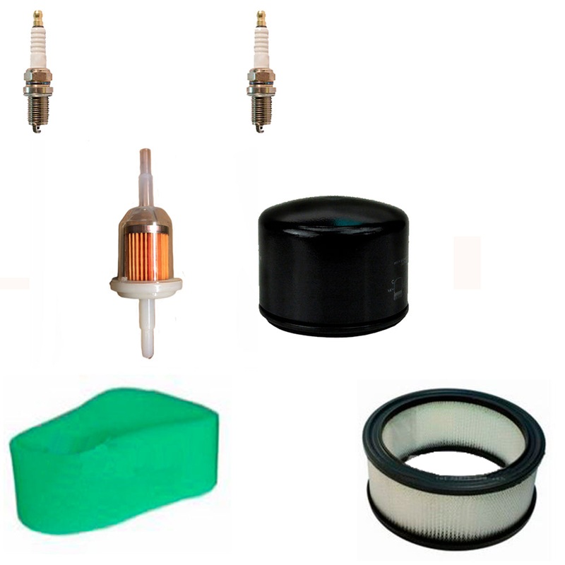 Tune Up Maintenance Service Kit Air Fuel Oil Filters Fits Sabre 2554HV AM125424