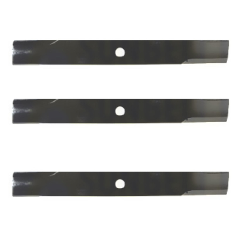 set of 3 lawn mower blades to Fit Fits John Deere 60 ZTrak F620 M665 {jd1040}