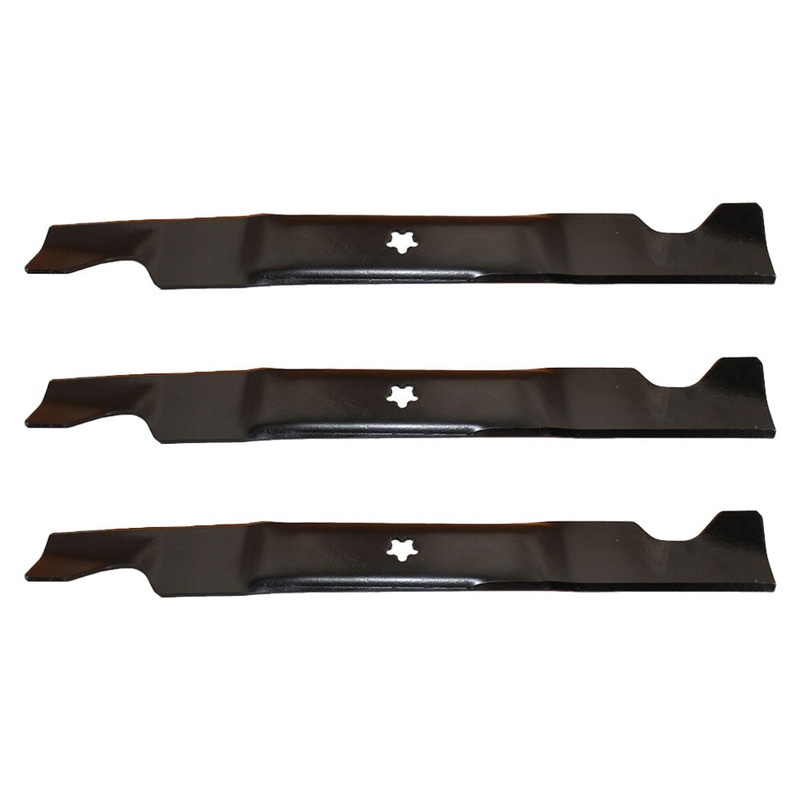Set of 3 mower blades Fits Sears Fits Craftsman Fits Poulan 46 575937901