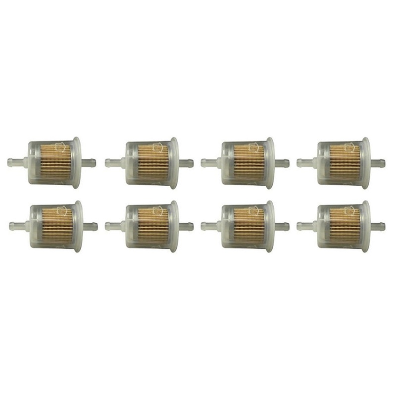 (Eight Pack) Fuel Filters 9611973 Fits New Holland C332 L218 L213 CM224 LGT14D