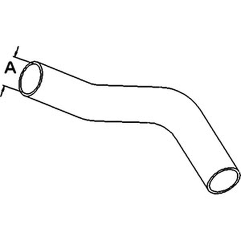 R133844 Fits John Deere Fits JD Tractor Upper Radiator Hose 7210 7410 7510 2