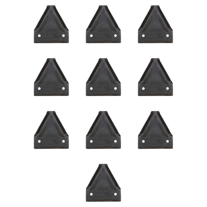 Sickle Section Shape 2 TS XH Black Anvil 3 Hole (CTSK) 10 Pack