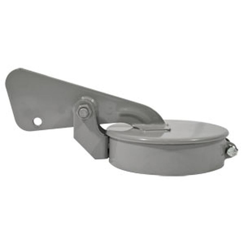 Exhaust Rain Cap – 4-1/2 Gray fits Exhaust/Clamps/Rain Caps/Stack Rain Caps