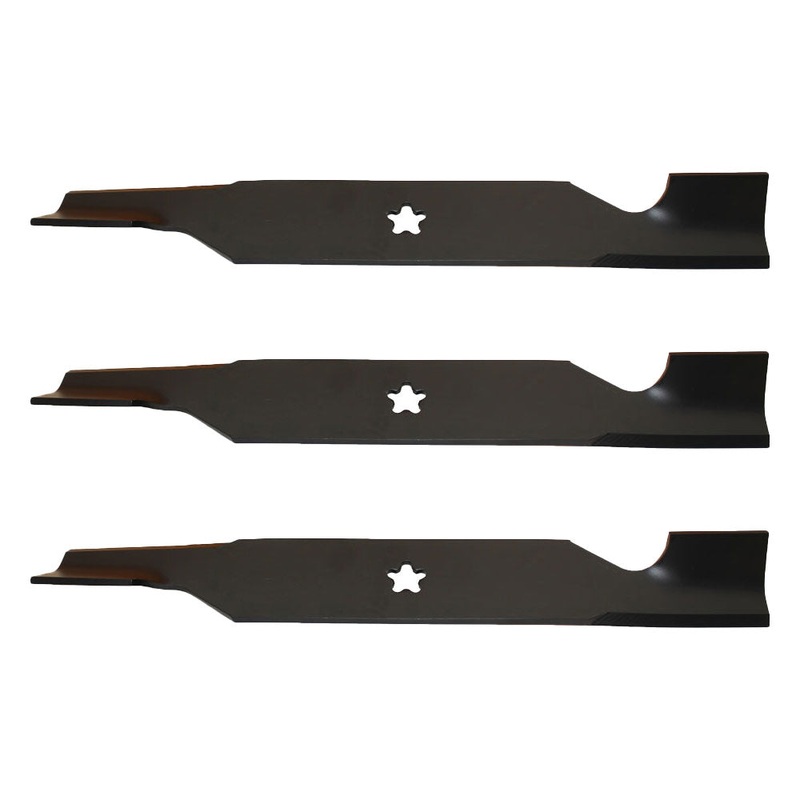 3 Pack Blades Fits Craftsman Fits Sears 187254 187256 532187256 for 54 Deck