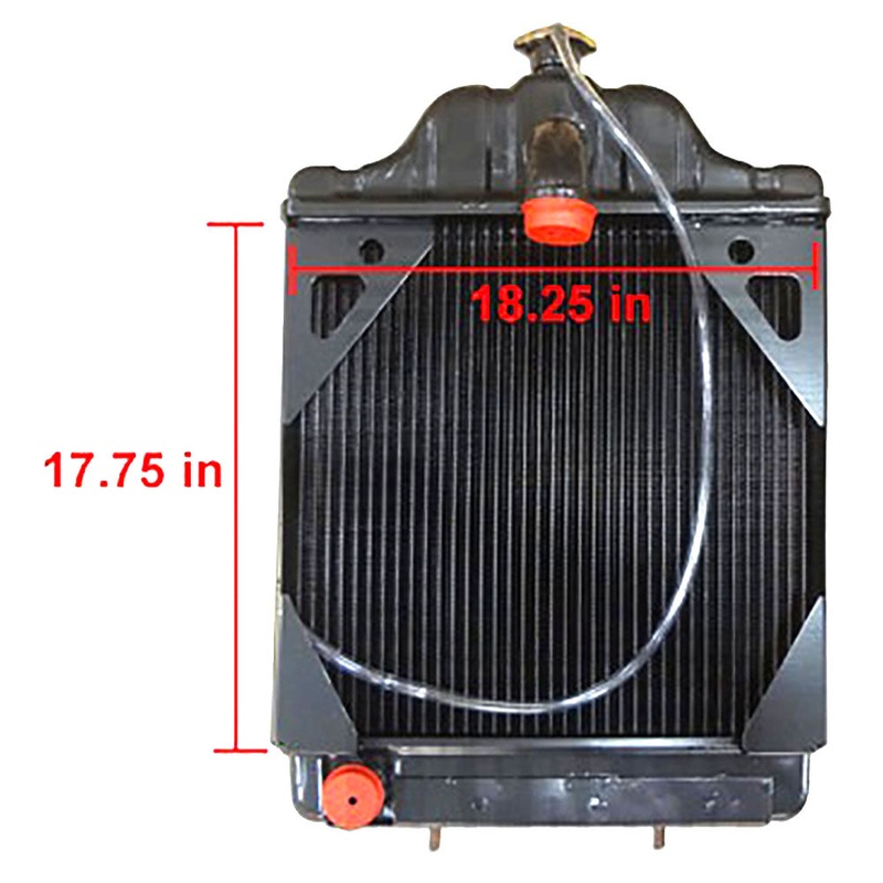 A39345 Radiator Fits Case-IH Backhoe 570 530CK 580CK 580B