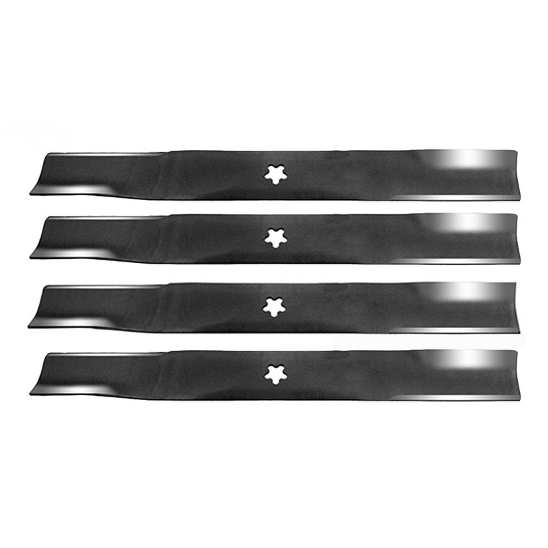 Qty 4: Medium Lift Lawn Mower Blade Fits MTD Replaces 420463