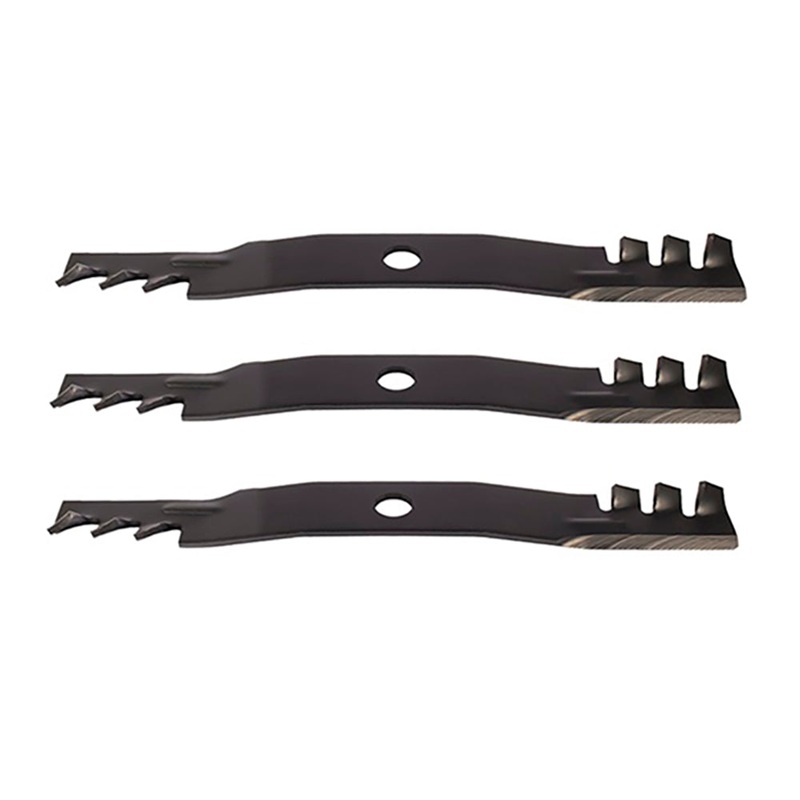 51-2495 Qty 3: Toothed Mower Blade Fits Windsor