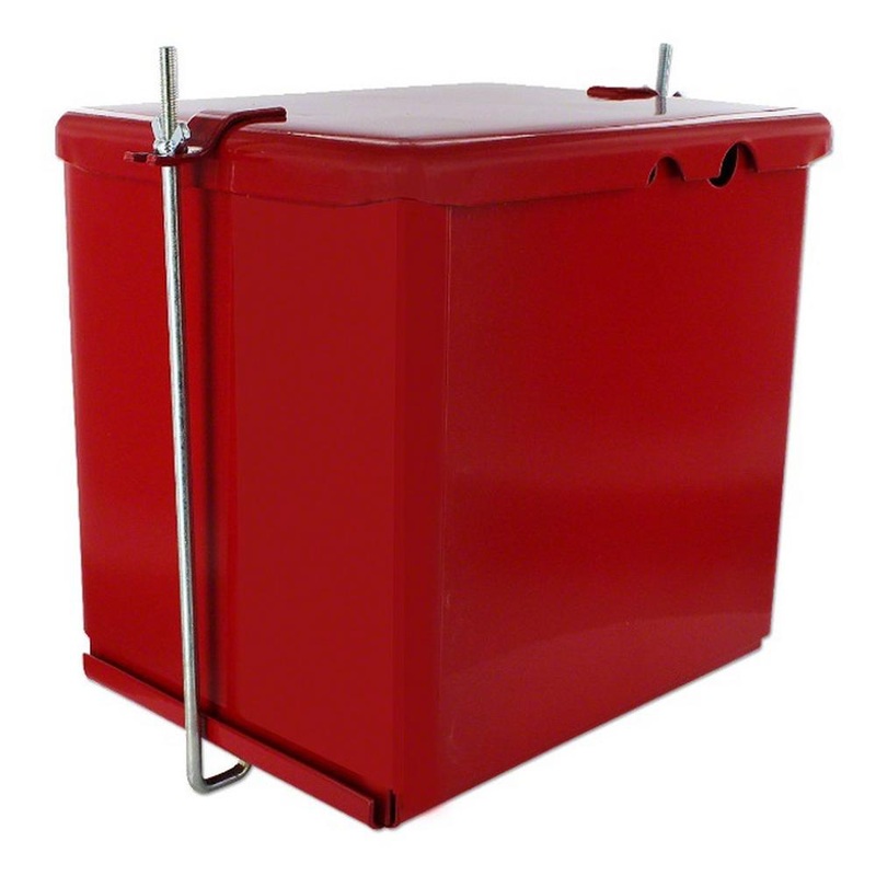 Red Battery Box w/ Lid Fits International Fits Cub Fits Cub Lo Boy 351330R11