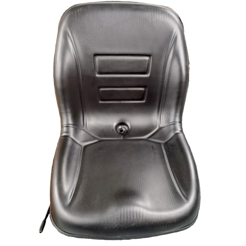 Replacement High Back Vinyl Seat w/Slide Rail Fits MF