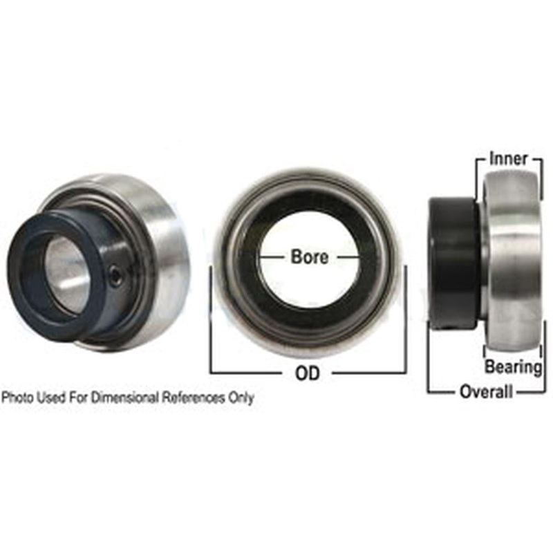 A-GRA111RRB-P-AI – Bearing Ball; Spherical W/ Collar, Re-Lubricatable