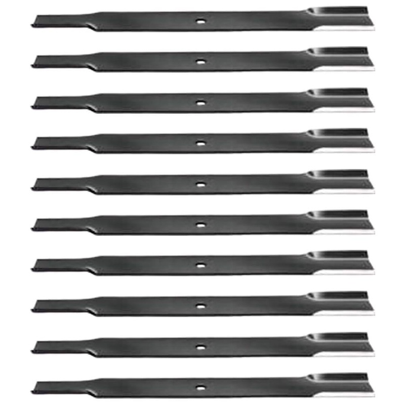 Ten (10) Pack Replacement 61 Cut Mower Blades Fits Husky, Fits Yazoo, Fits Kees