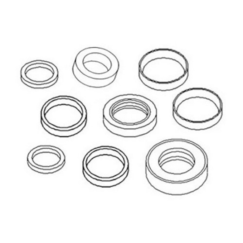 Tilt Hydraulic Cylinder Seal Kit Fits Massey Ferguson 32 Loader- 1606840M93