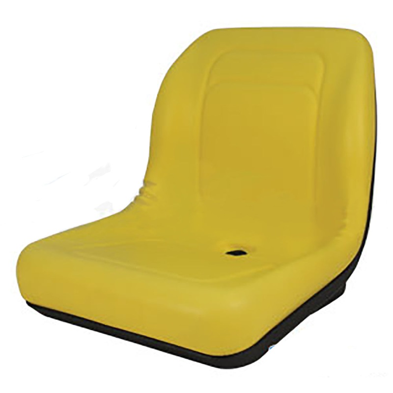 Yellow Vinyl Seat Fits John Deere Replaces AM144591
