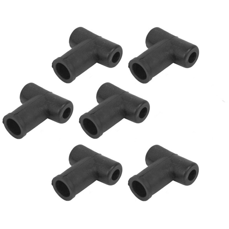 Qty 6: Fuel Injection Return T Boot Fits White Oliver Replaces 163670A
