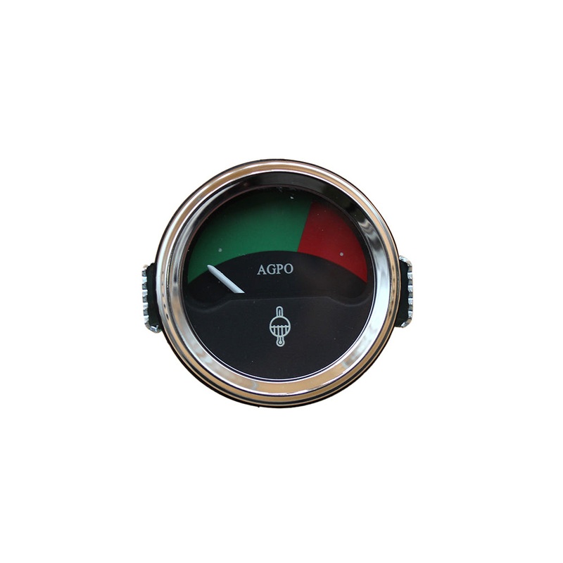 Temperature Gauge (Chrome) Fits John Deere Replaces AL24526